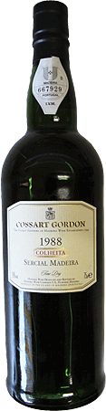 1988er Colheita Madeira Cossart Sercial