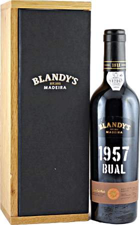 1957er Vintage Madeira Blandy's Bual