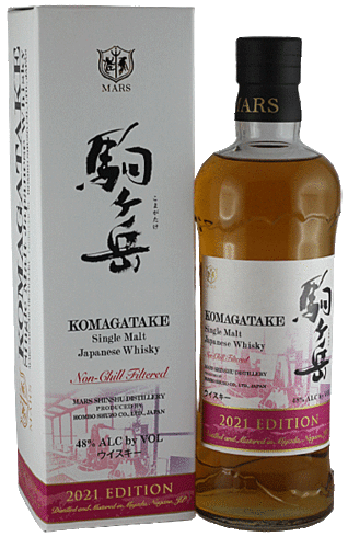 Mars Shinshu Komagatake Japanese Single Malt Whisky 48% Edition 2021