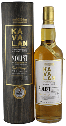Kavalan Solist Bourbon Cask 57,8%
