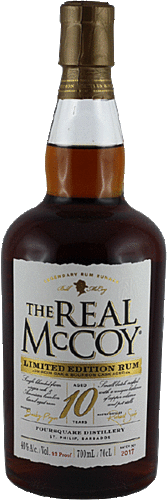 The Real McCoy 10 Years Barbados Rum 46%